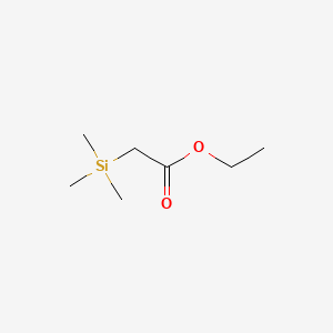 molecular formula C7H16O2Si B1294435 乙酸三甲基甲硅烷酯 CAS No. 4071-88-9