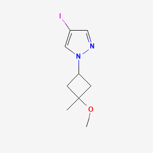 4-Iodo-1-(3-methoxy-3-methylcyclobutyl)-1H-pyrazole