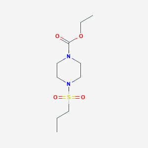 Ethyl 4-(propylsulfonyl)piperazine-1-carboxylate