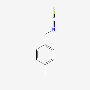 molecular formula C9H9NS B1294440 4-メチルベンジルイソチオシアネート CAS No. 3694-46-0