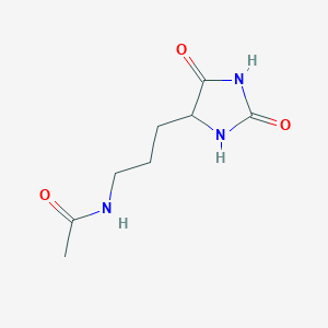 N-(3-(2,5-Dioxoimidazolidin-4-yl)propyl)acetamide