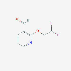 2-(2,2-Difluoroethoxy)nicotinaldehyde