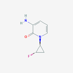 3-Amino-1-((1S,2S)-2-fluorocyclopropyl)pyridin-2(1H)-one