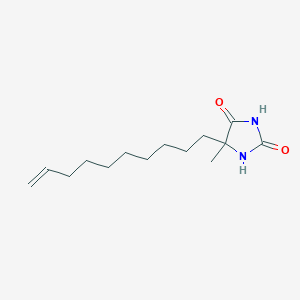 5-(Dec-9-en-1-yl)-5-methylimidazolidine-2,4-dione