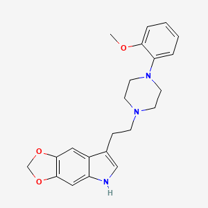 molecular formula C22H25N3O3 B1294456 Solypertine CAS No. 4448-96-8