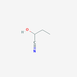 B1294457 2-Hydroxybutanenitrile CAS No. 4476-02-2