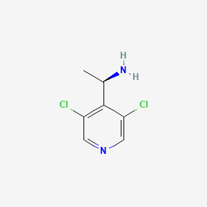 (R)-1-(3,5-Dichloropyridin-4-yl)ethan-1-amine