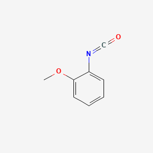molecular formula C8H7NO2 B1294465 2-Methoxyphenyl isocyanate CAS No. 700-87-8