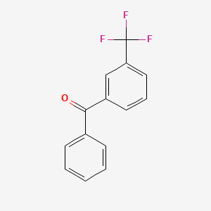 molecular formula C14H9F3O B1294470 3-(三氟甲基)二苯甲酮 CAS No. 728-81-4