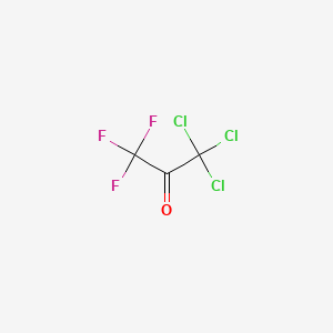B1294472 1,1,1-Trichlorotrifluoroacetone CAS No. 758-42-9