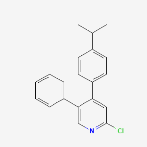 2-Chloro-4-(4-isopropylphenyl)-5-phenylpyridine