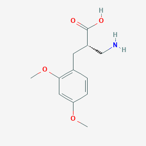 (S)-3-Amino-2-(2,4-dimethoxybenzyl)propanoic acid