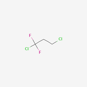 molecular formula C3H4Cl2F2 B1294485 1,3-二氯-1,1-二氟丙烷 CAS No. 819-00-1