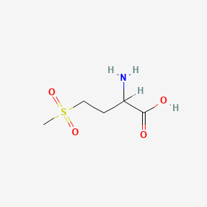 molecular formula C5H11NO4S B1294486 DL-蛋氨酸砜 CAS No. 820-10-0