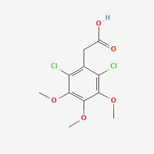 Benzeneacetic acid, 2,6-dichloro-3,4,5-trimethoxy-