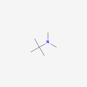 molecular formula C6H15N B1294492 2-Propanamine, N,N,2-trimethyl- CAS No. 918-02-5
