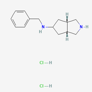 (3AR,6aS)-N-benzyloctahydrocyclopenta[c]pyrrol-5-amine dihydrochloride