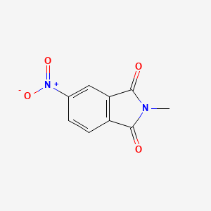 molecular formula C9H6N2O4 B1294500 N-Methyl-4-nitrophthalimide CAS No. 41663-84-7