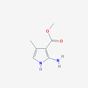 Methyl 2-amino-4-methyl-1H-pyrrole-3-carboxylate