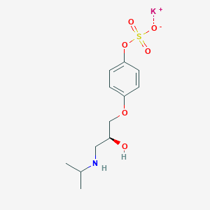 Potassium (S)-4-(2-hydroxy-3-(isopropylamino)propoxy)phenyl sulfate