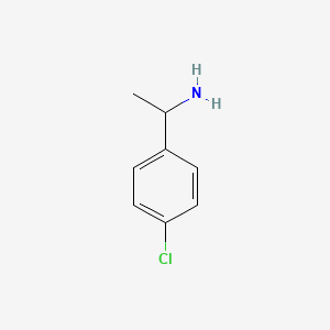 B1294507 1-(4-Chlorophenyl)ethanamine CAS No. 6299-02-1