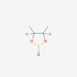molecular formula C4H8O3S B1294509 4,5-二甲基-1,3,2-二氧杂硫环己烷 2-氧化物 CAS No. 4440-90-8