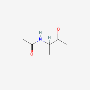 B1294510 N-(3-oxobutan-2-yl)acetamide CAS No. 6628-81-5