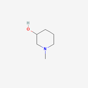 molecular formula C6H13NO B1294512 3-羟基-1-甲基哌啶 CAS No. 3554-74-3