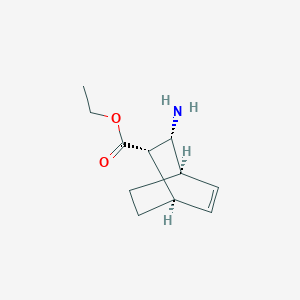 Ethyl (1R,2S,3R,4R)-3-aminobicyclo[2.2.2]oct-5-ene-2-carboxylate