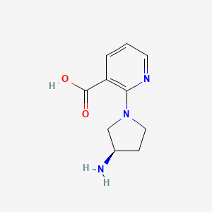 (R)-2-(3-Aminopyrrolidin-1-yl)nicotinic acid