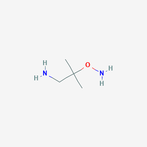 2-(Aminooxy)-2-methylpropan-1-amine