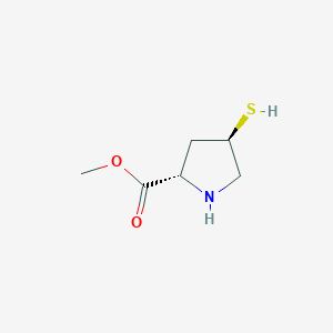 Methyl (2S,4R)-4-mercaptopyrrolidine-2-carboxylate