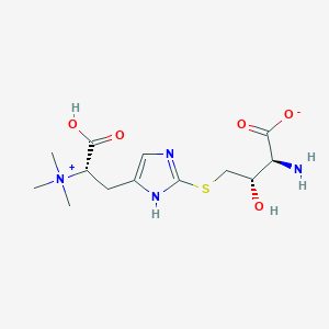 1H-IMidazole-4-ethanaminium, 2-[[(2S,3S)-3-amino-3-carboxy-2-hydroxypropyl]thio]-alpha-carboxy-N,N,N-trimethyl-, inner salt, (alphaS)-