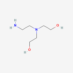 molecular formula C6H16N2O2 B1294530 N,N-Bis(2-hydroxyethyl)ethylenediamine CAS No. 3197-06-6