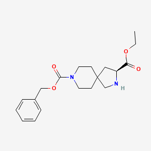 (S)-8-BEnzyl 3-ethyl 2,8-diazaspiro[4.5]decane-3,8-dicarboxylate