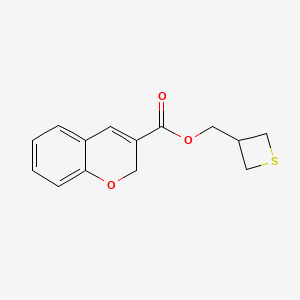 Thietan-3-ylmethyl 2H-chromene-3-carboxylate