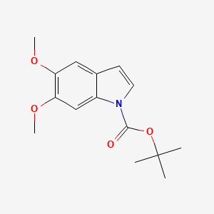 tert-Butyl 5,6-dimethoxy-1H-indole-1-carboxylate