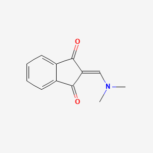 molecular formula C12H11NO2 B1294538 2-[(二甲氨基)亚甲基]-1H-茚满-1,3(2H)-二酮 CAS No. 28752-91-2