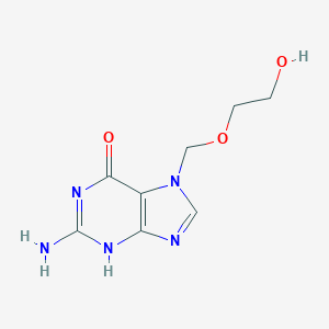 B129454 N7-((2-Hydroxyethoxy)methyl)guanine CAS No. 91702-61-3