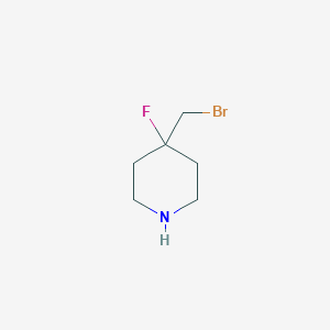 4-(Bromomethyl)-4-fluoropiperidine