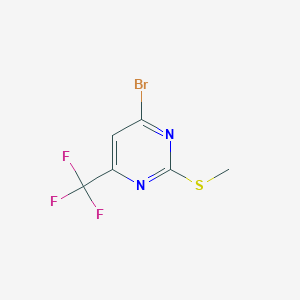 4-Bromo-2-(methylthio)-6-(trifluoromethyl)pyrimidine