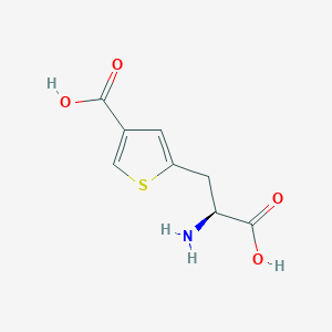 (S)-5-(2-Amino-2-carboxyethyl)thiophene-3-carboxylic acid