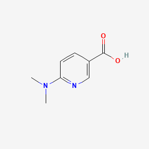 molecular formula C8H10N2O2 B1294549 6-(二甲氨基)吡啶-3-羧酸 CAS No. 82846-28-4