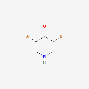 molecular formula C5H3Br2NO B1294550 3,5-二溴-4-吡啶醇 CAS No. 25813-25-6
