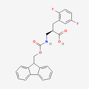 (R)-3-((((9H-Fluoren-9-yl)methoxy)carbonyl)amino)-2-(2,5-difluorobenzyl)propanoic acid