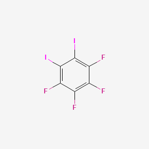 molecular formula C6F4I2 B1294554 1,2-二碘四氟苯 CAS No. 2708-97-6
