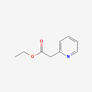 molecular formula C9H11NO2 B1294560 2-吡啶基乙酸乙酯 CAS No. 2739-98-2