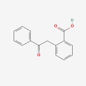 B1294566 o-Phenacylbenzoic acid CAS No. 2881-31-4
