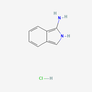 2H-Isoindol-1-amine, hydrochloride