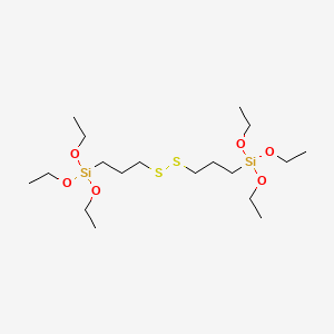 B1294573 4,4,13,13-Tetraethoxy-3,14-dioxa-8,9-dithia-4,13-disilahexadecane CAS No. 56706-10-6
